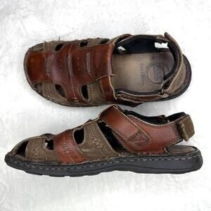 VIntage Croft & Barrow Men's fisherman's sandals Men's Size 9 Leather Upper‎
